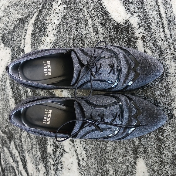 Stuart Weitzman Stilleto Wool Booties Gorgeous - Picture 8 of 13